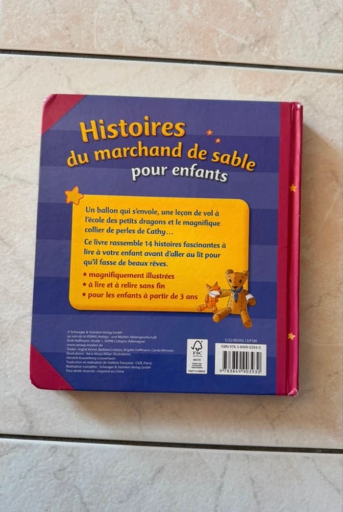 Livre histoire de marchand de sable - photo numéro 3