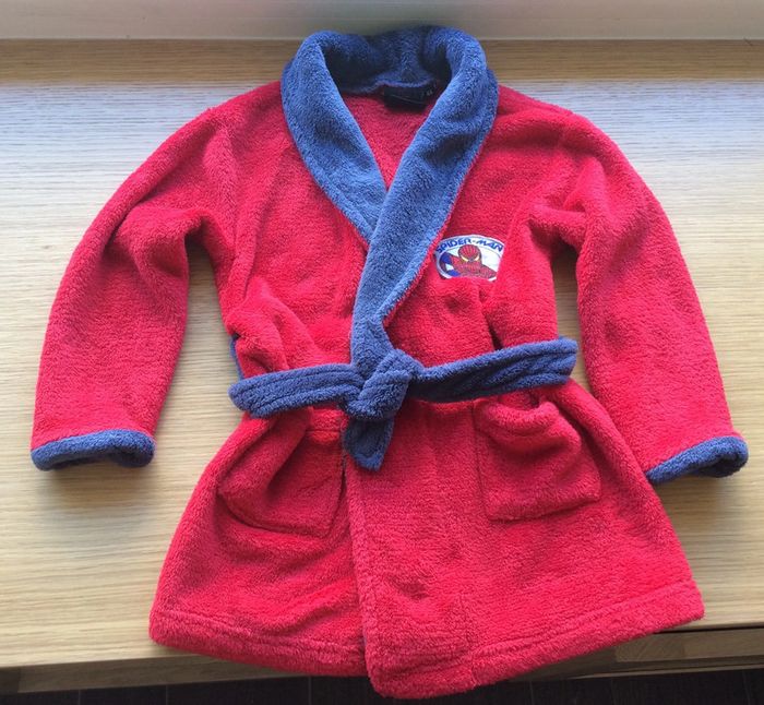 Robe de chambre Spiderman 4 ans