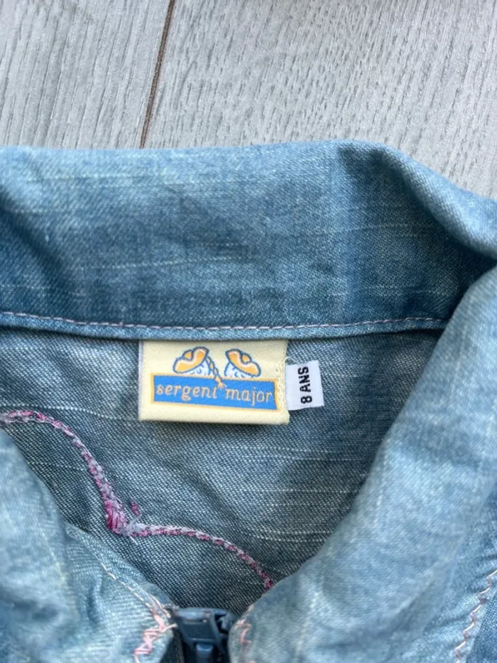 Petite veste d’été sergent major fille 8 ans - photo numéro 4