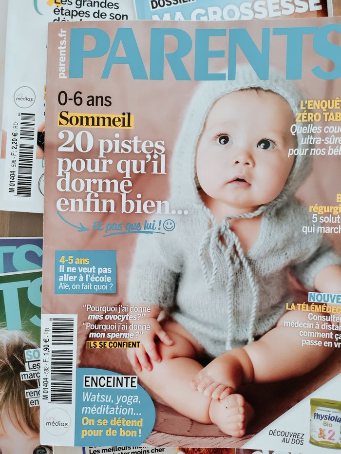 Gros lot de magazines de maternité Parents - photo numéro 7