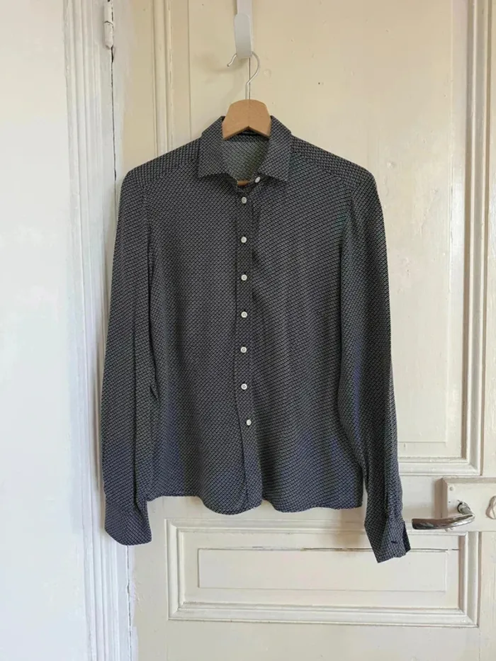 Chemise fluide Bruno Saint Hilaire - Taille 38 - Très bon état