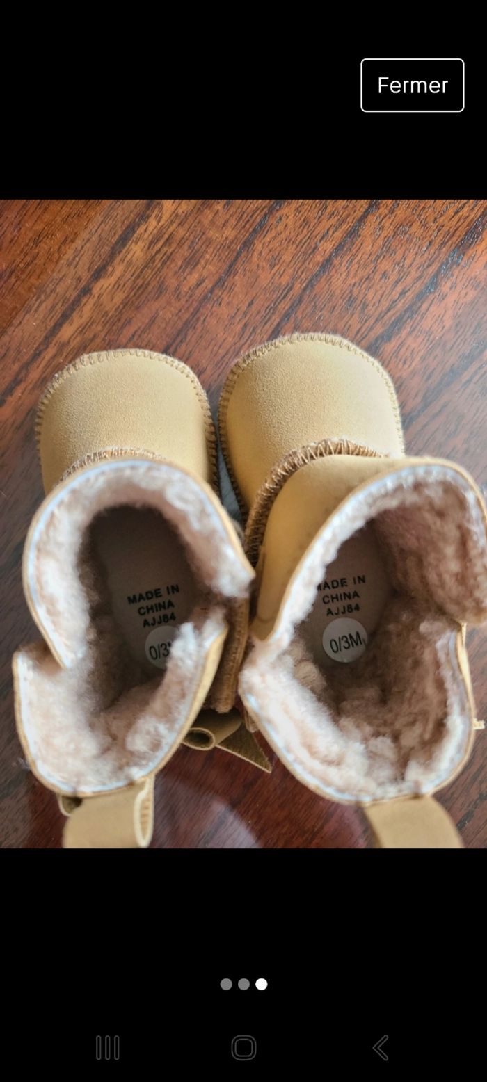 Bottines bebe - photo numéro 2