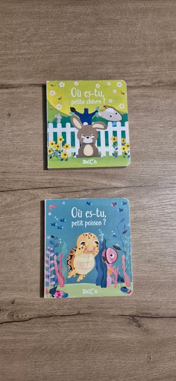 Lot livres Où es-tu ?