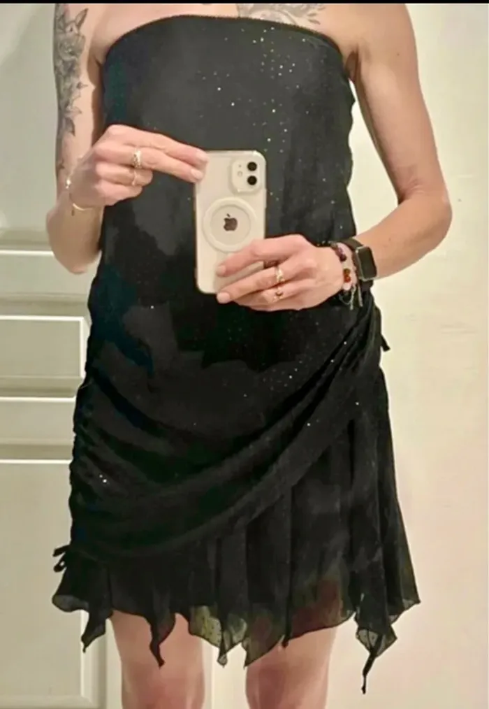 Robe bustier noire Binicci Paris - Taille 40 - NEUVE