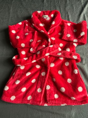 Robe de chambre hiver petite fille
