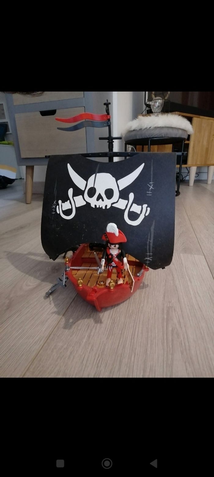 Playmobil bateau de pirate - photo numéro 2