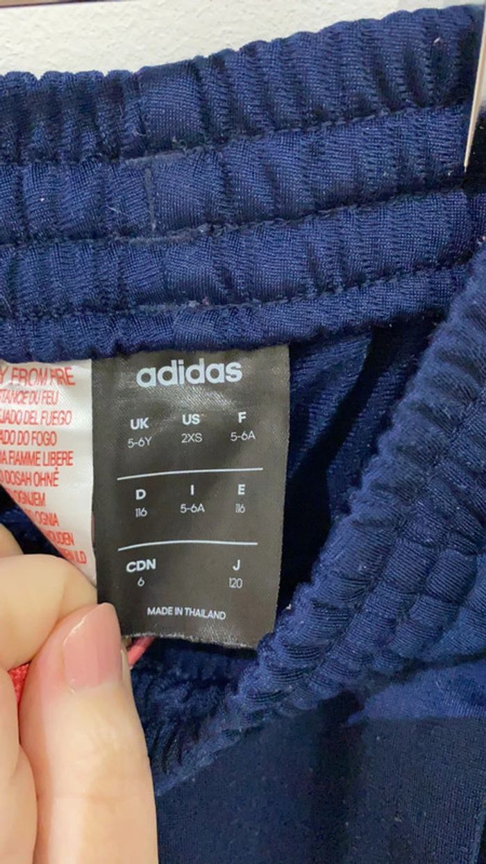 Pantalon jogging Adidas 5-6 ans - photo numéro 4