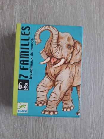 7 familles les animaux du monde djeco 