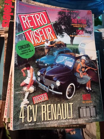 Livre Voiture Retro Viseur n°13 Septembre 1989