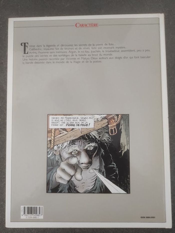 Balade au bout du monde 4 La pierre de folie Makyo & Vicomte Glénat 2000 - photo numéro 3