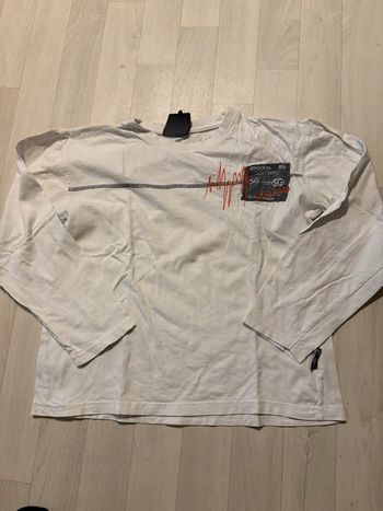 T-shirt so good 12 ans blanc manches longues très bon état