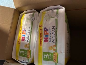 144couches Hipp taille 3(6-10 kg)