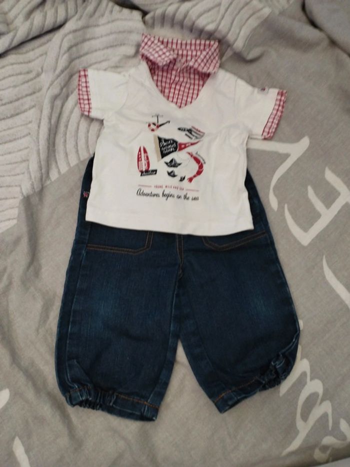 Jean + tee shirt