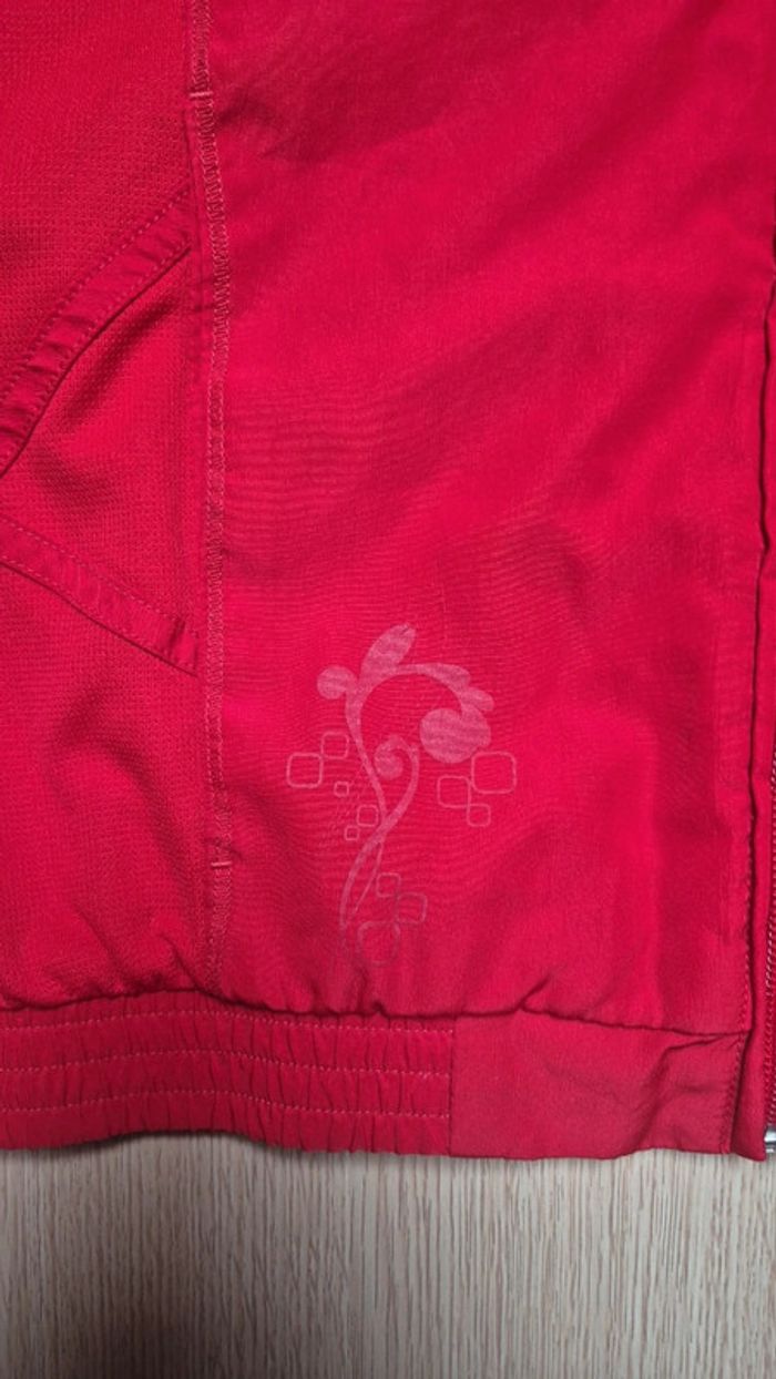 Veste Adidas zippée climat 365 rouge - photo numéro 2