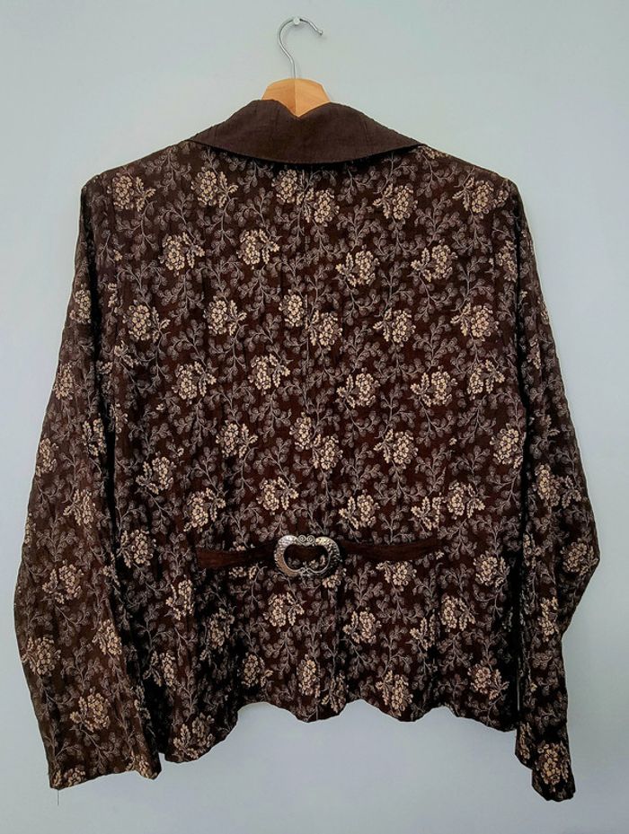 Chemise marron - Taille 42/44 - photo numéro 2
