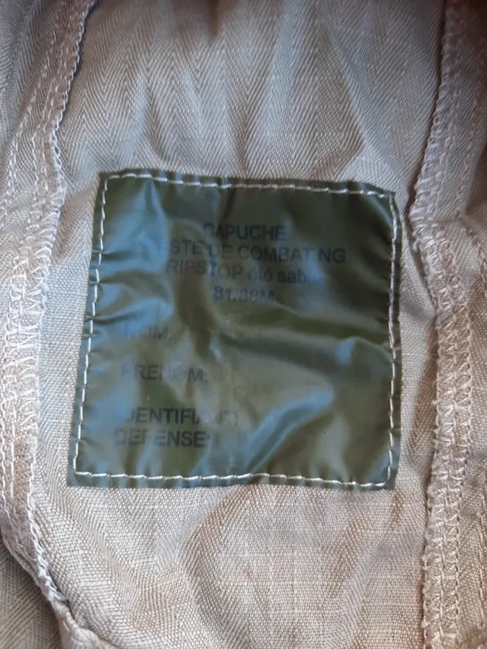 Veste militaire manches longues avec capuche taille M - photo numéro 11