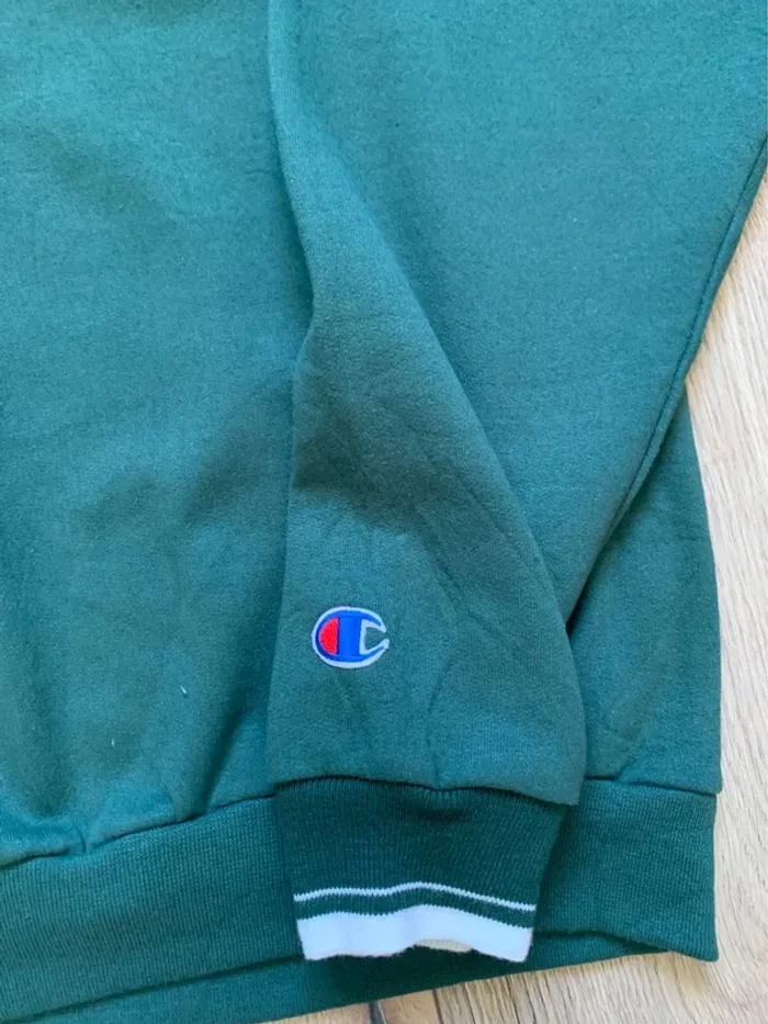 Pull Champion vert Taille M - photo numéro 7
