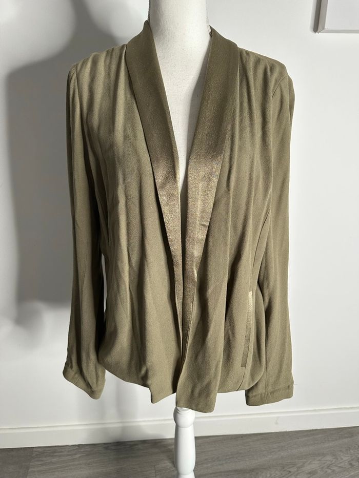 Cardigan kimono doré kaki American Vintage T40 L