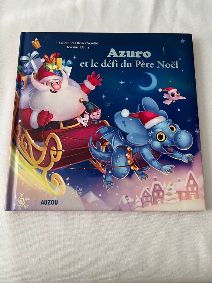 Livre Azuro et le défi du père Noel - photo numéro 2