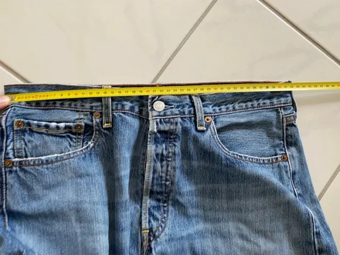 Jean Levi’s 501 Vintage homme taille 42 – bleu clair, très bon état - photo numéro 7