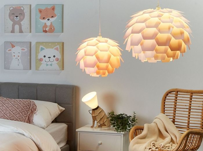 Suspension BELIANI rose Neuve - photo numéro 2