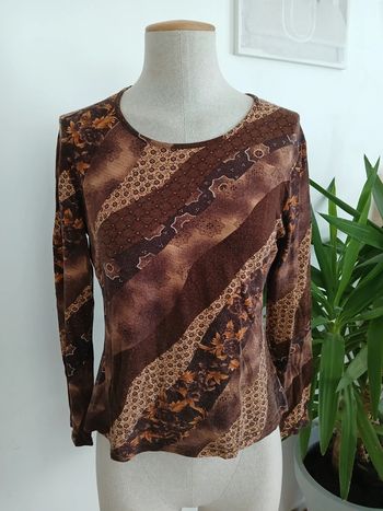 Haut à motifs Taille M🌿💝