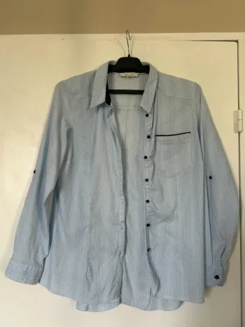 Chemise bleue
