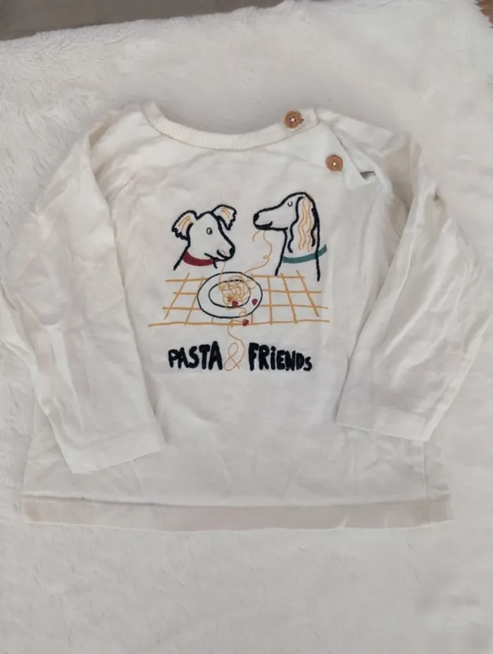 Tee shirt manche longue 6 mois