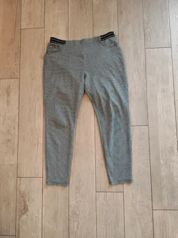 Pantalon chino élastique taille L