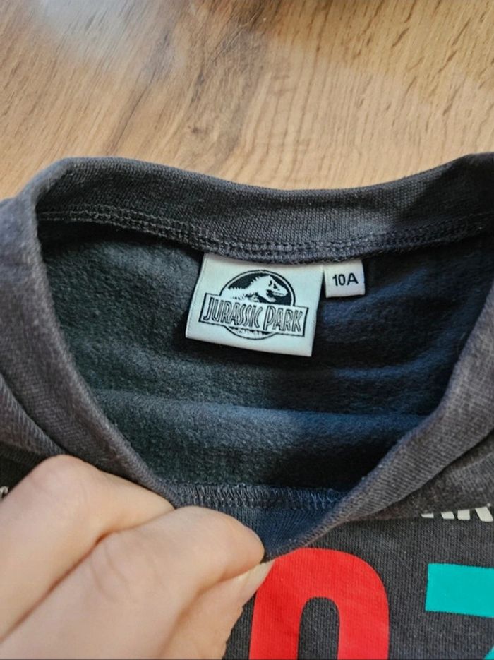 Pull garçon jurassic Park 10 ans neuf - photo numéro 3