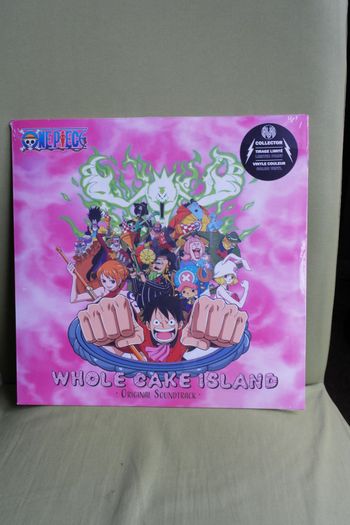 Vinyle One Piece : Whole Cake Island Édition Limitée
