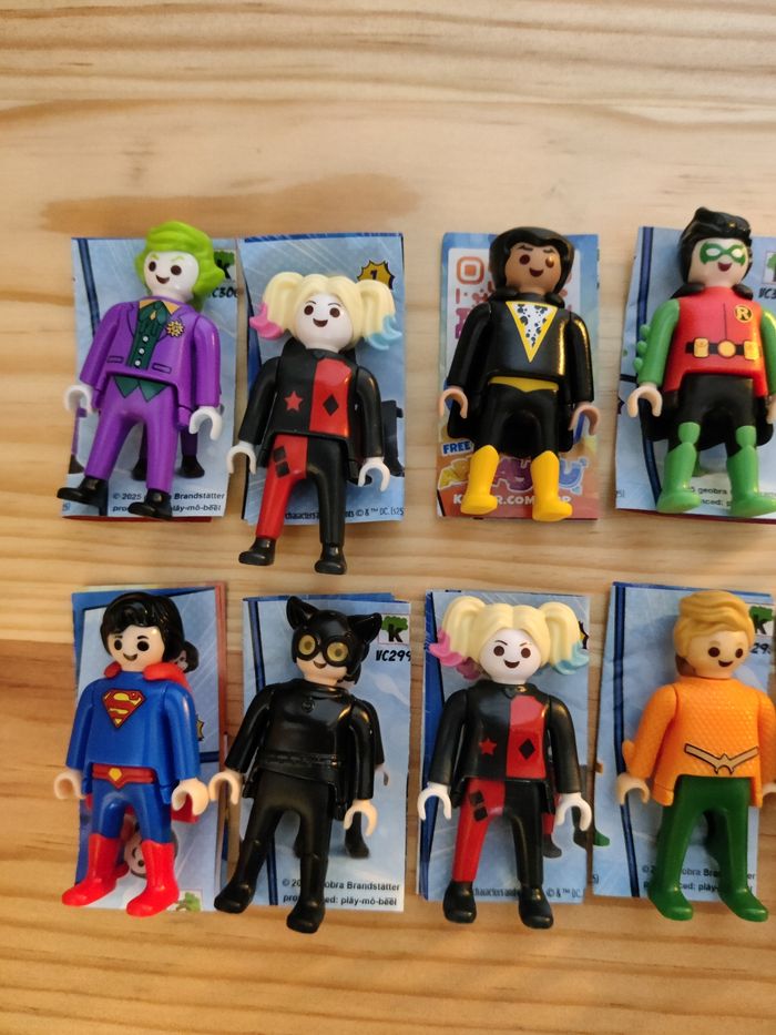 Lot de 12 Figurines Playmobil DC Comics - photo numéro 2