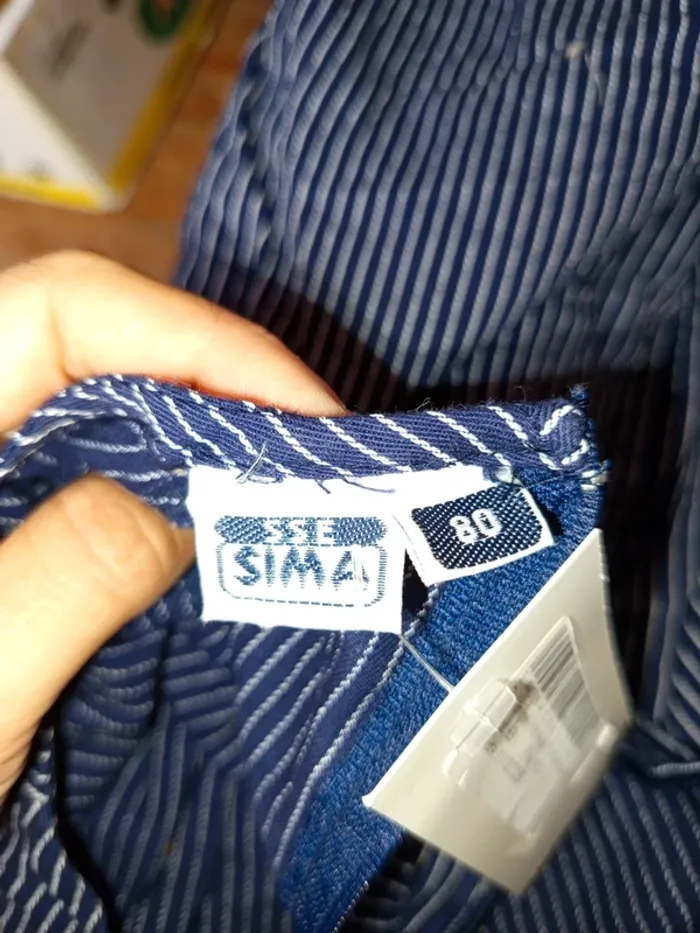 Robe bleu neuf taille 12mois - photo numéro 2