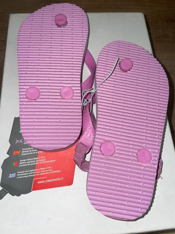 Tong rose brezil jomix shoes t27 - photo numéro 3