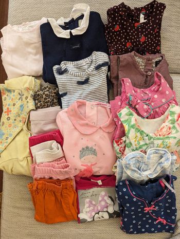 Lot été fille 6 mois