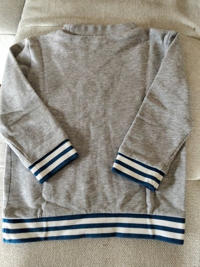 Sweat gris United couleurs of Benetton - photo numéro 4