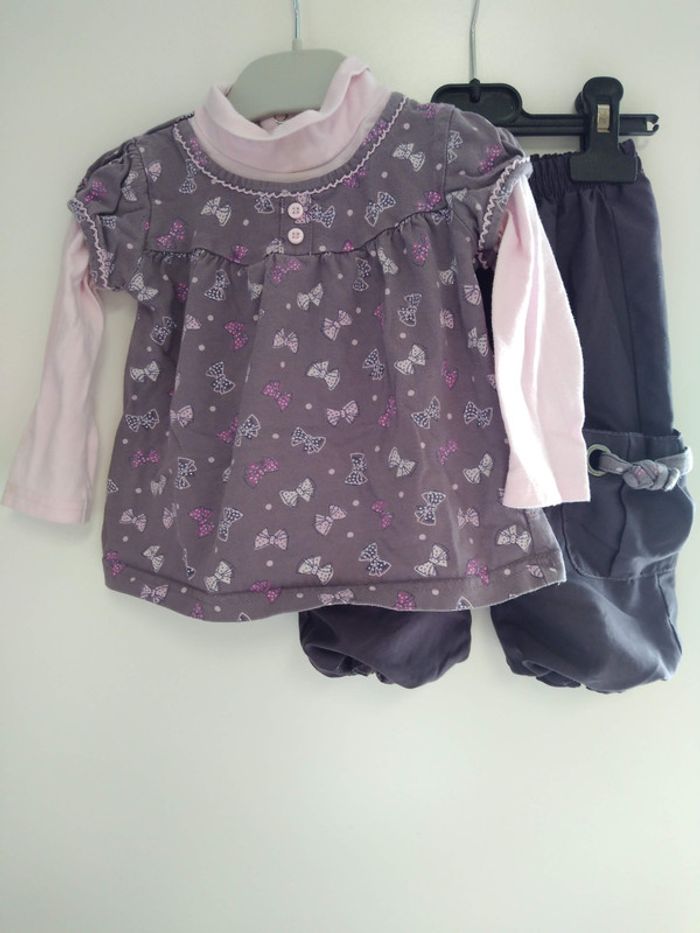 Ensemble Bébé Fille Taille 12 Mois #look