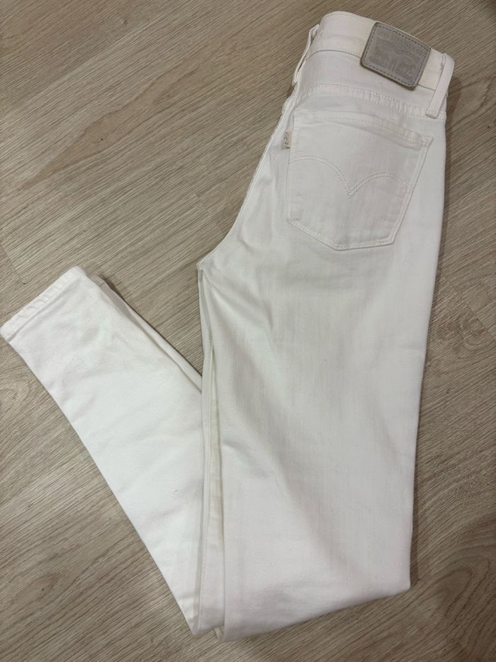Pantalon jean blanc Levis