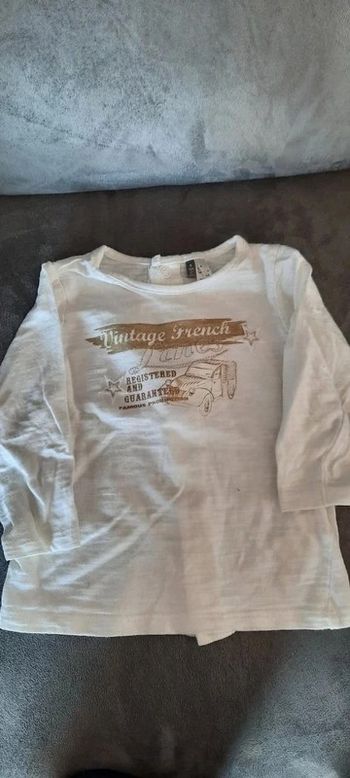 T shirt 6 mois