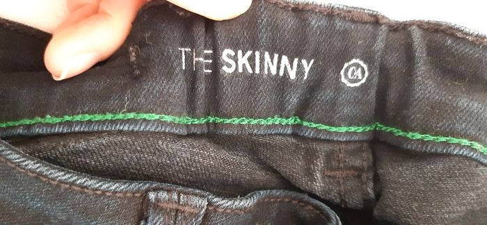 Jean foncé skinny C et A taille 38 - photo numéro 3