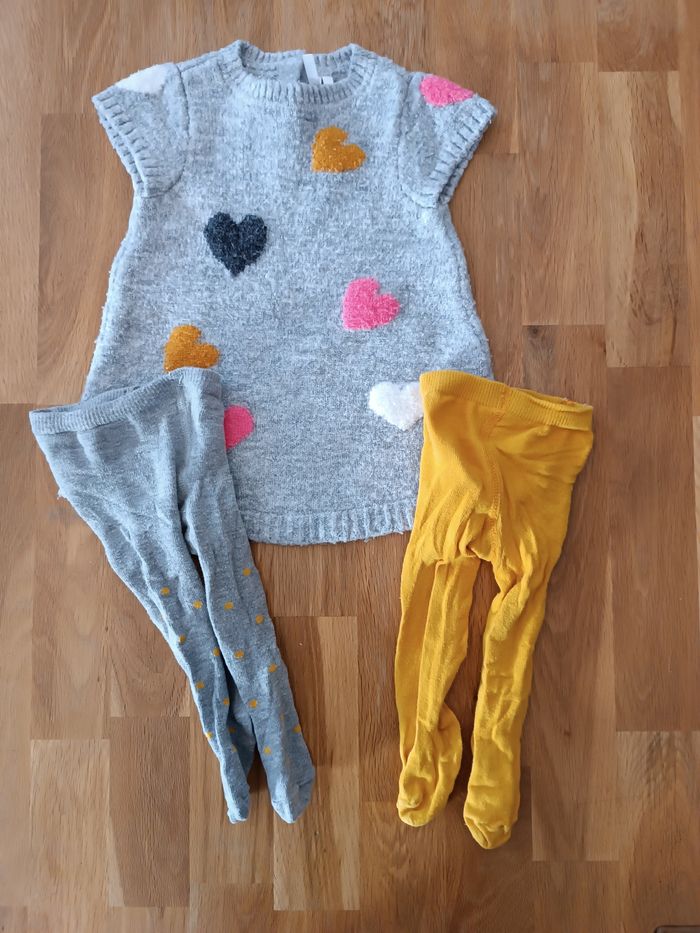 Lot de vêtements hiver fille - 6 mois - photo numéro 7
