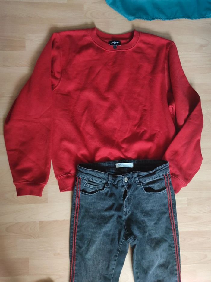 Look jean et pull loose - photo numéro 3