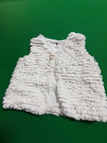 Gilet sans manches fille 2 ans