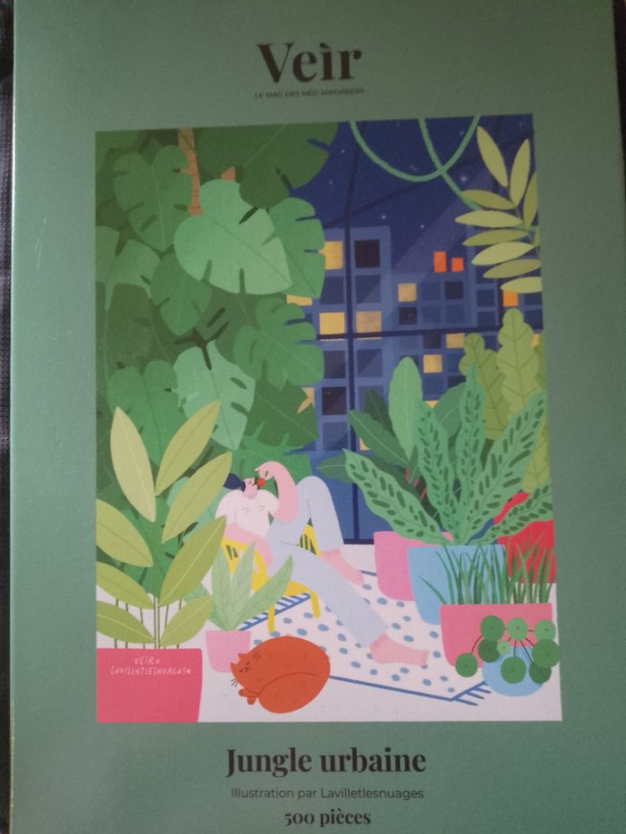 Puzzle 500 pièces " Jungle Urbaine" de Veir