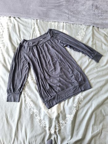 Top gris Camaieu Taille 1 = 36