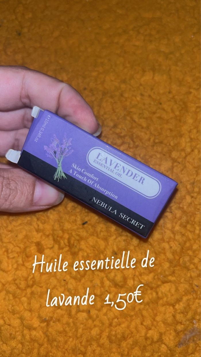 Huile essentiel de lavande
