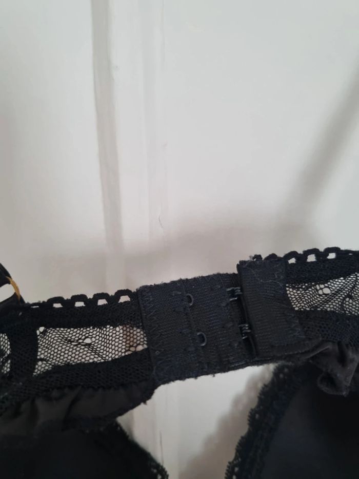 Soutien gorge noir dentelle 85B soleil sucré - photo numéro 3