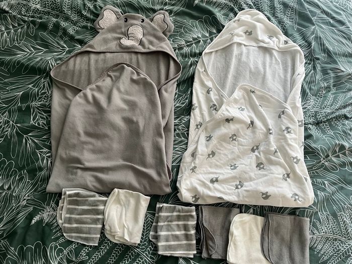 Lot cape de bain