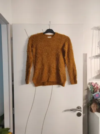 Pull moutarde pailleté Name it taille 12ans