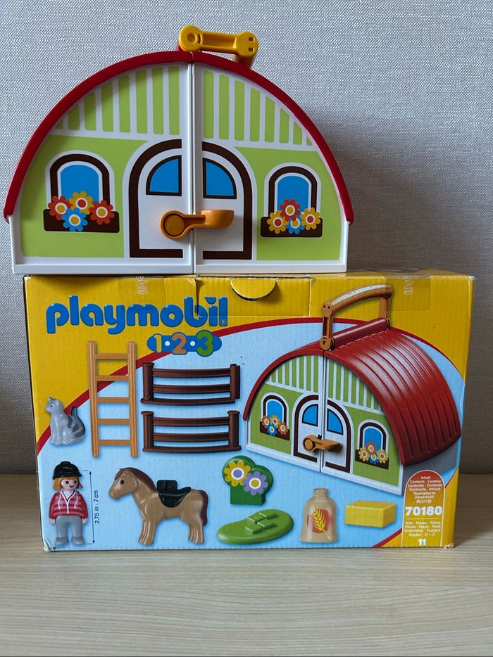 Playmobil 1.2.3, centre équestre 70180 - photo numéro 10
